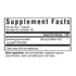 image of saccharomyces boulardii 60 caps supplement facts