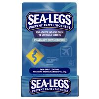 Image of sealegs motion sickness tablets
