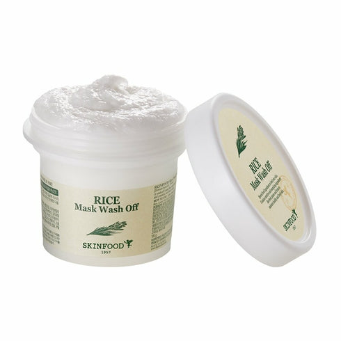 Rice Mask Wash Off 120g-SKINFOOD-Matakana Pharmacy