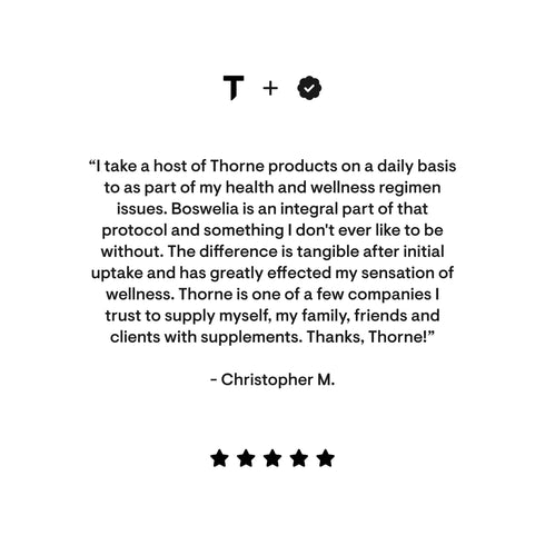 Boswellia Phytosome 60 Capsules-Thorne-Matakana Pharmacy