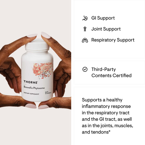 Boswellia Phytosome 60 Capsules-Thorne-Matakana Pharmacy