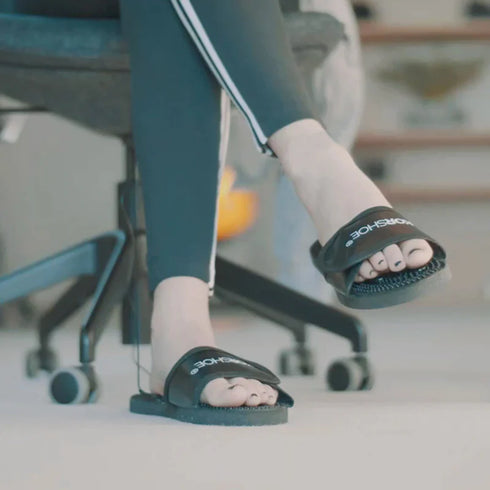 Image of NuroKor KorShoe Treatment Shoes being worn