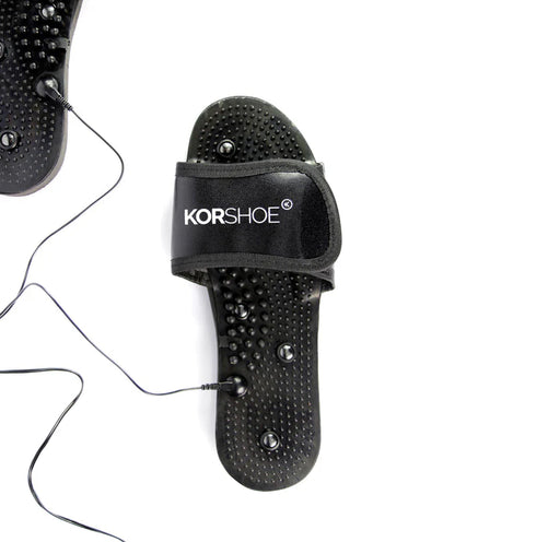 Image of NuroKor KorShoe Treatment Shoes plugged in