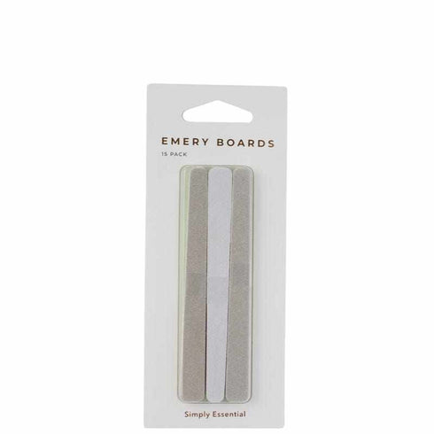 Emery Boards 15 Pack Assorted-Simply Essentials-Matakana Pharmacy
