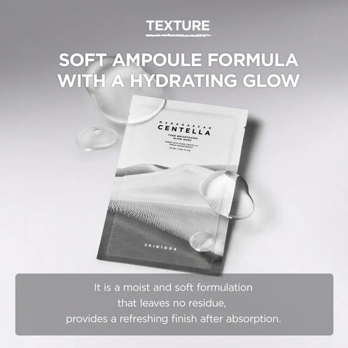 Madagascar Centella Tone Brightening Glow Mask 25ml-SKIN1004-Matakana Pharmacy