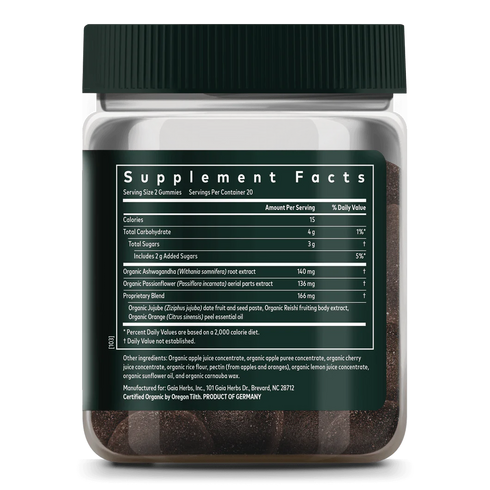 Image of Sleep Gummies 40 gummies supplement facts