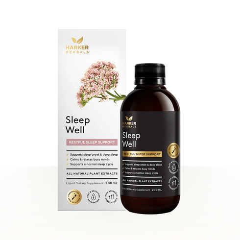 HHP Sleep Well 200ml-Harker Herbals-Matakana Pharmacy