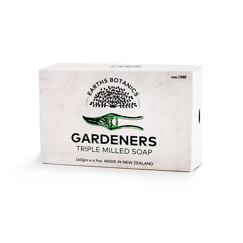 Image of EARTH BOTANICALS Gardeners Triple Milled Soap 140g box