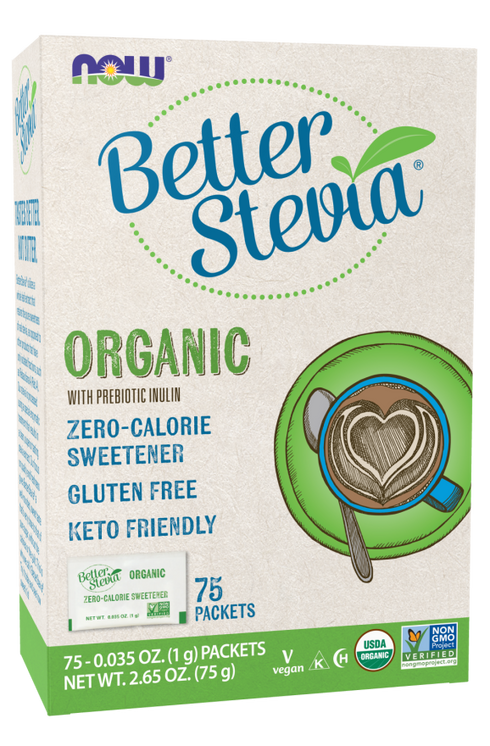 Image of BetterStevia Organic - 75 Packets per Box