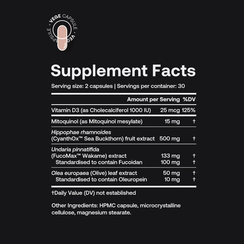 STEM+ Advanced Mitochondrial Formula Stem Cell 60 Capsules | SRW