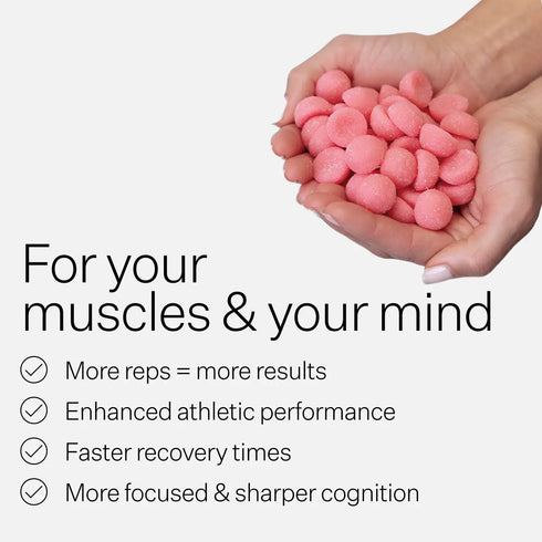 PUSH Creatine Monohydrate Strawberry VALUE TRIPLE PACK-Push Gummies-Matakana Pharmacy