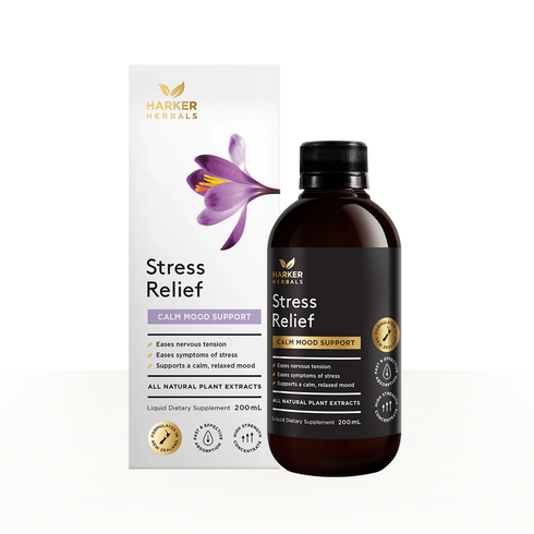 Stress Relief 200ml-Harker Herbals-Matakana Pharmacy