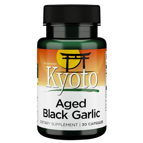 Image of Aged Black Garlic 650mg 30caps