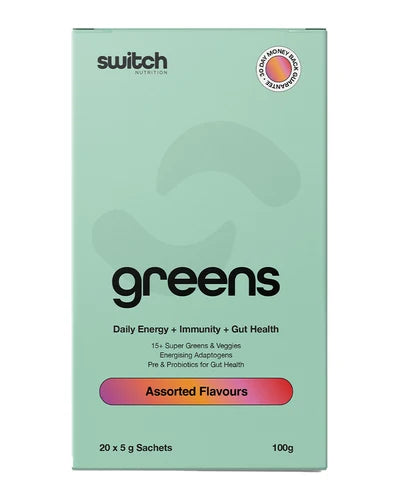 Switch Greens 20 Sachets | Assorted-Switch Nutrition-Matakana Pharmacy