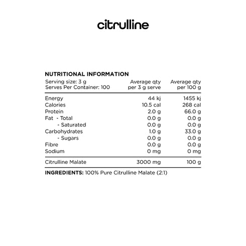 Switch Essentials Citrulline 300g-Switch Nutrition-Matakana Pharmacy