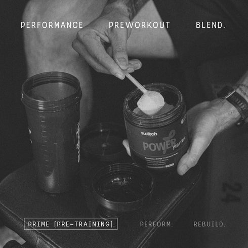 Power Perform Pre-Workout 420g | Strawberry Kiwi-Switch Nutrition-Matakana Pharmacy