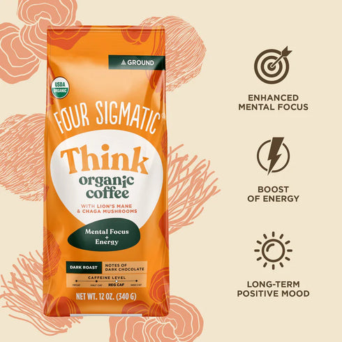 Image of Think Organic Coffee (Ground) 340g