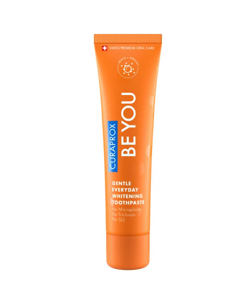 Be You Peach + Apricot Toothpaste 60ml-Curaprox-Matakana Pharmacy
