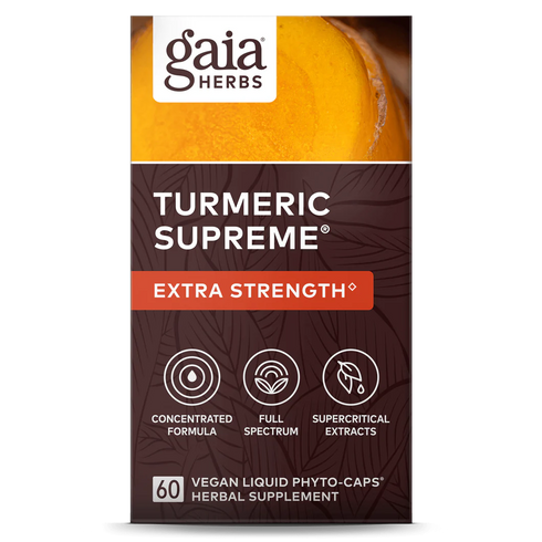 Image of Turmeric Supreme: Extra Strength 60vcaps box