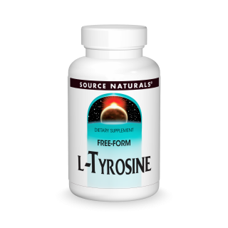 Image of source naturals L-tyrosine 500mg 50 tablets
