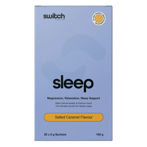 Switch Sleep 20 Sachets | Salted Caramel-Switch Nutrition-Matakana Pharmacy