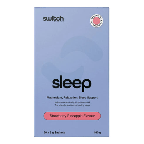 Switch Sleep 20 Sachets | Strawberry Pineapple-Switch Nutrition-Matakana Pharmacy