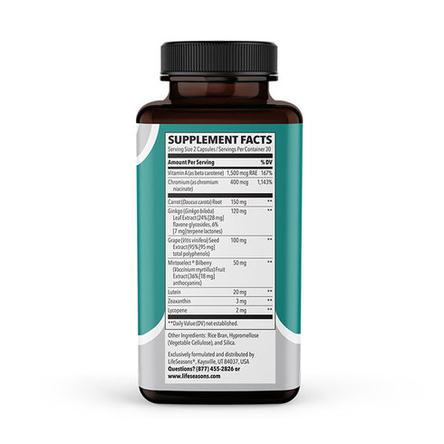 Image of Visibili-T 60vcaps supplement facts