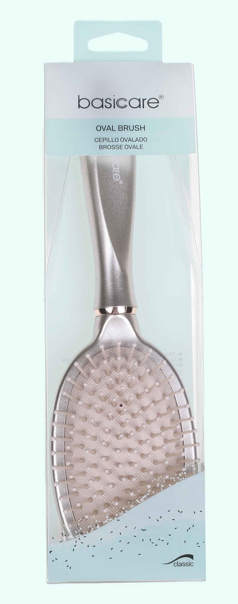 Oval Hairbrush 26cm-Basicare-Matakana Pharmacy