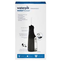 Image of Waterpik Cordless Water Flosser Black back of box