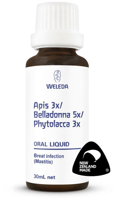 Mastitis Support 30ml-Weleda-Matakana Pharmacy