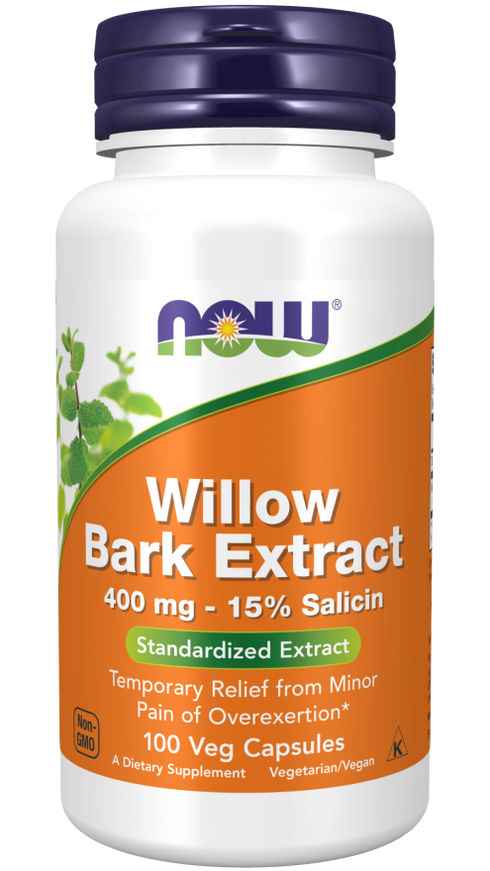 Image of Willow Bark Extract 400mg 100vcaps