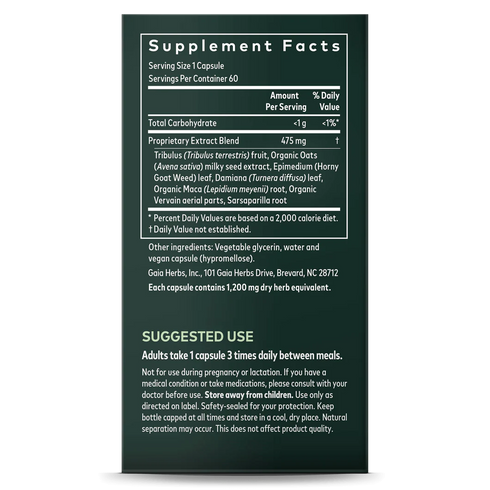 Image of Women's Libido 60vcaps supplement facts