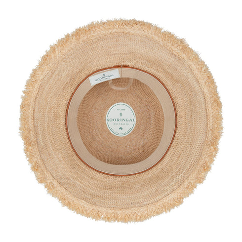 Kooringal Women's Bow Cap Castaways in Natural, view 2