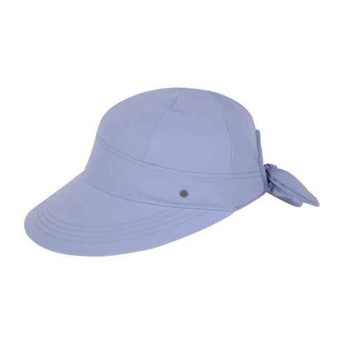 Kooringal Women's Bow Cap Poppy in Periwinkle, view 2