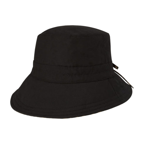 Kooringal Women's Bucket Hat Felicia in Black, front