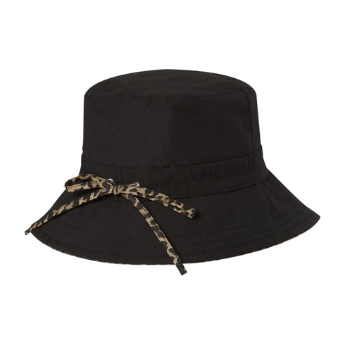 Kooringal Women's Bucket Hat Felicia in Black, view 3