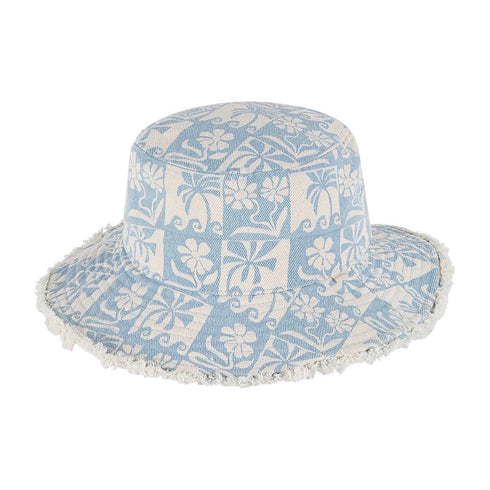Kooringal Women's Bucket Hat Tallow in Dusty Blue, front