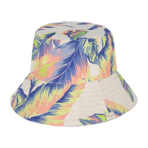 Kooringal Women's Bucket Hat Tropicool in Blue, front