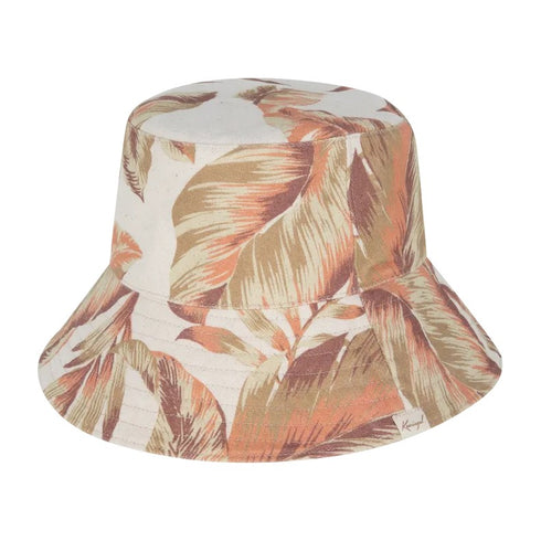Kooringal Women's Bucket Hat Tropicool in Natural, front
