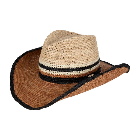 Kooringal Women's Cowboy Hat Cabarita in Natural Chai, front
