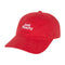 Kooringal Women's Dad Cap Slogan Bay in Red, front