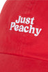 Kooringal Women's Dad Cap Slogan Bay in Red, view 3
