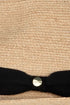 Kooringal Women's Fedora Hat Palm Beach in Natural/Black, view 3