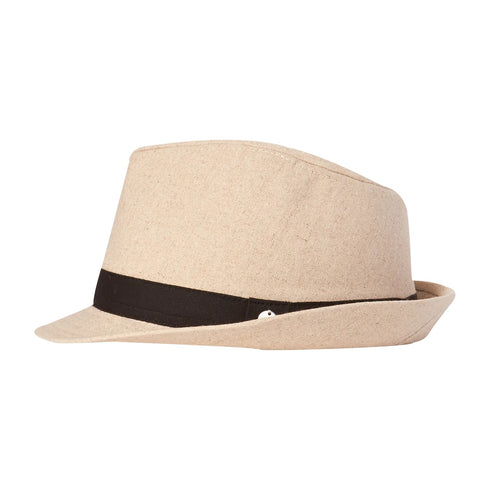 Kooringal Women's Fedora Hat Pippa in Stone, view 2