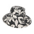Kooringal Women's Floppy Hat Coral Bay in Black, front