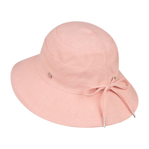 Kooringal Women's Mid Brim Hat Jean in Dusty Pink, view 3