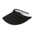 Kooringal Women's Push On Visor Hat Ellen in Black, front