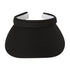 Kooringal Women's Push On Visor Hat Ellen in Black, view 2