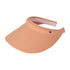 Kooringal Women's Push On Visor Hat Ellen in Coral, front