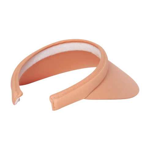Kooringal Women's Push On Visor Hat Ellen in Coral, view 2